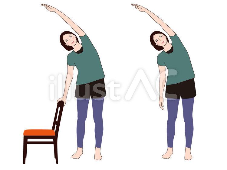 Free Vectors | Armpit stretching exercises