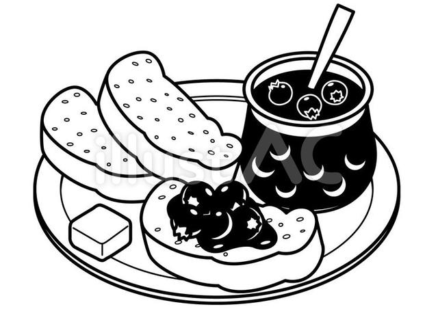 Free Vectors | Jam and bread-1c