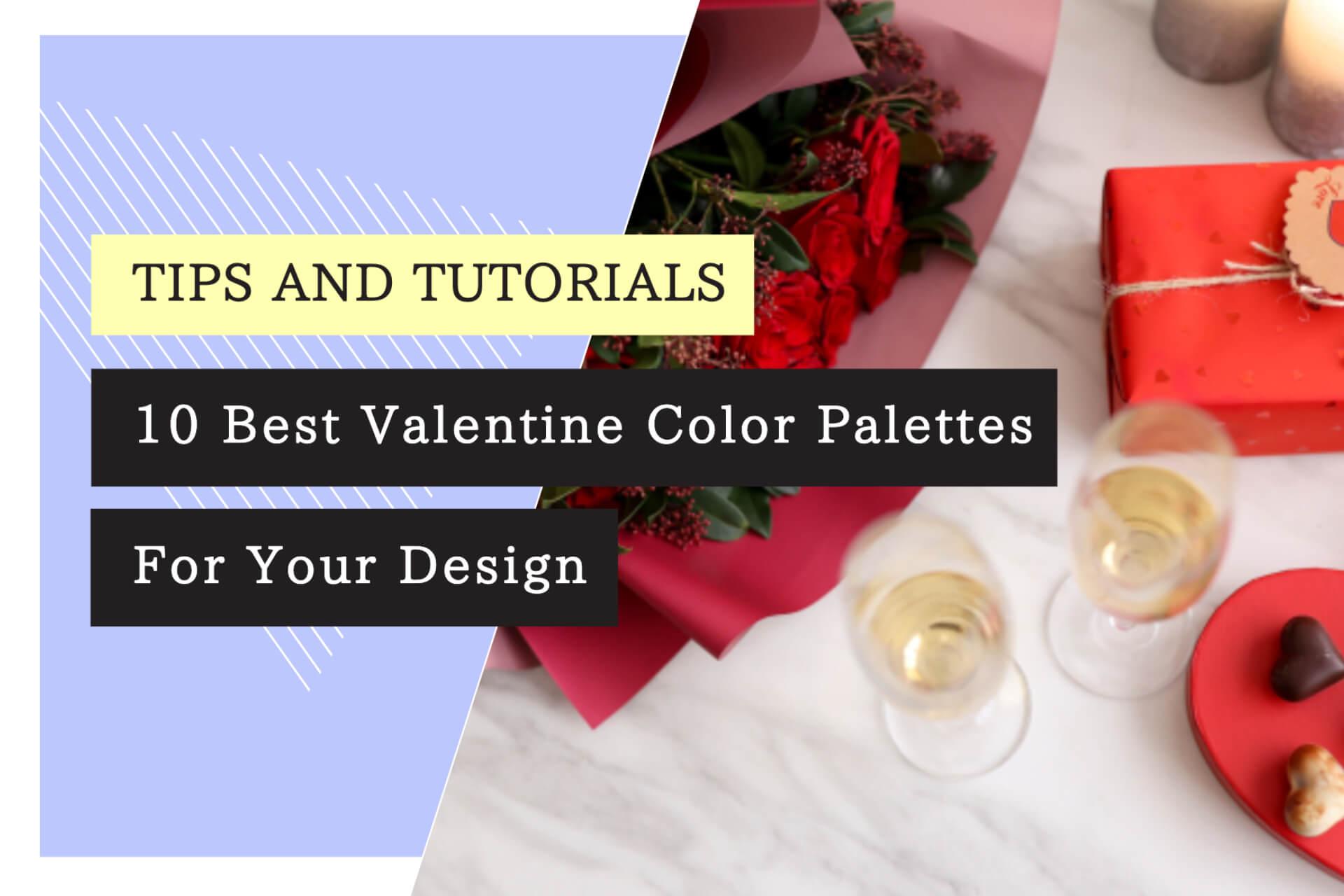 10 Best Valentine Color Palettes For Your Design