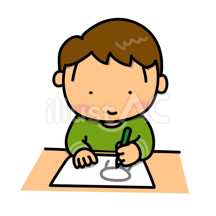 Boy drawing a picture: Left-handed, left-handed, left handed, left-handed, JPG, PNG and AI