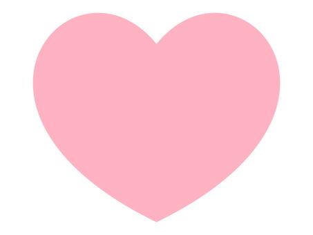 Round heart pink, heart, pink, love, JPG, PNG and AI