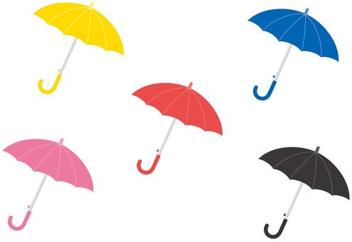 Umbrellas of various colors, umbrella, casa, red, JPG, PNG and AI