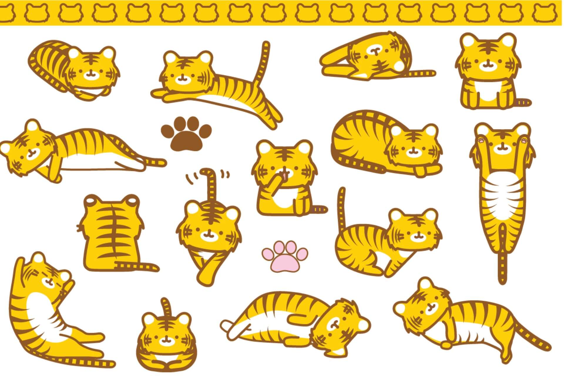 2022 – Year of the Tiger: Royalty-Free Tiger Vectors for Awesome Design