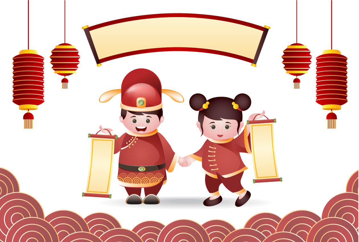 chinese new year background design