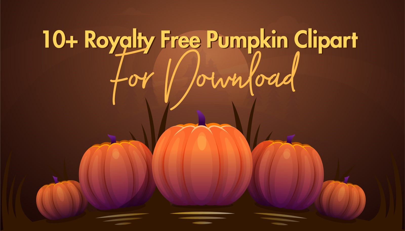 10+ Royalty Free Pumpkin Clipart for Download 