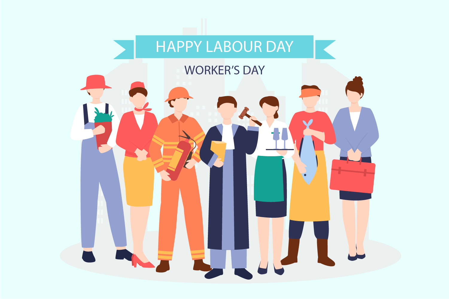 Labor Day clipart illustAC