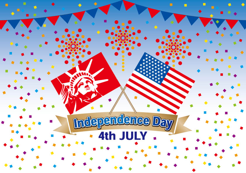 10+ Royalty-free Fourth of July clip art for download