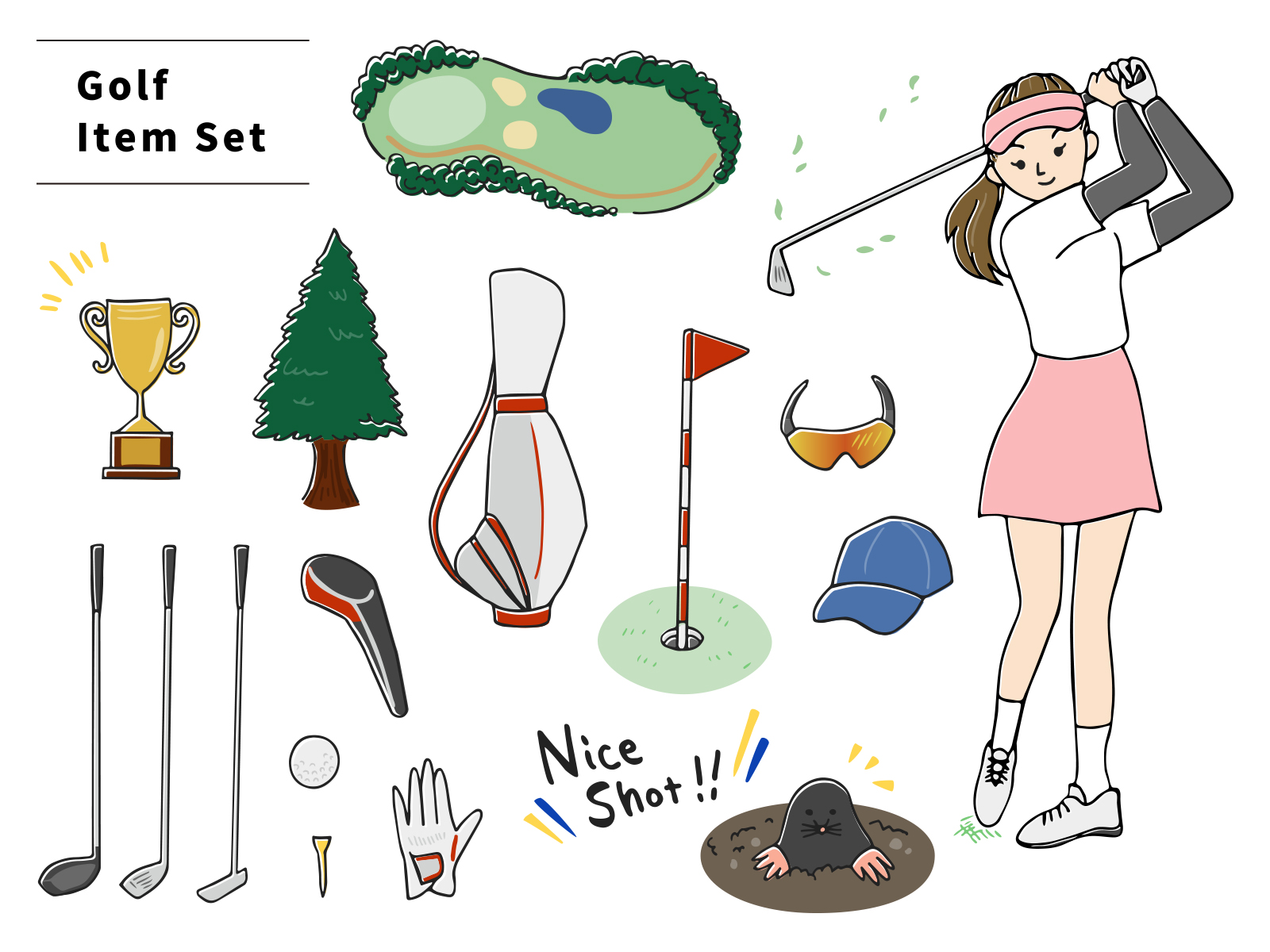 10+ Royalty-Free Golf Clip Art for Download