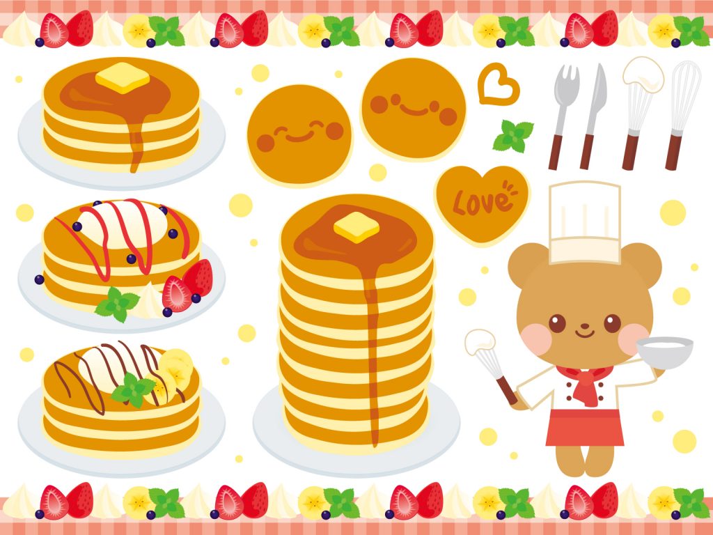  Cartoon Pancakes