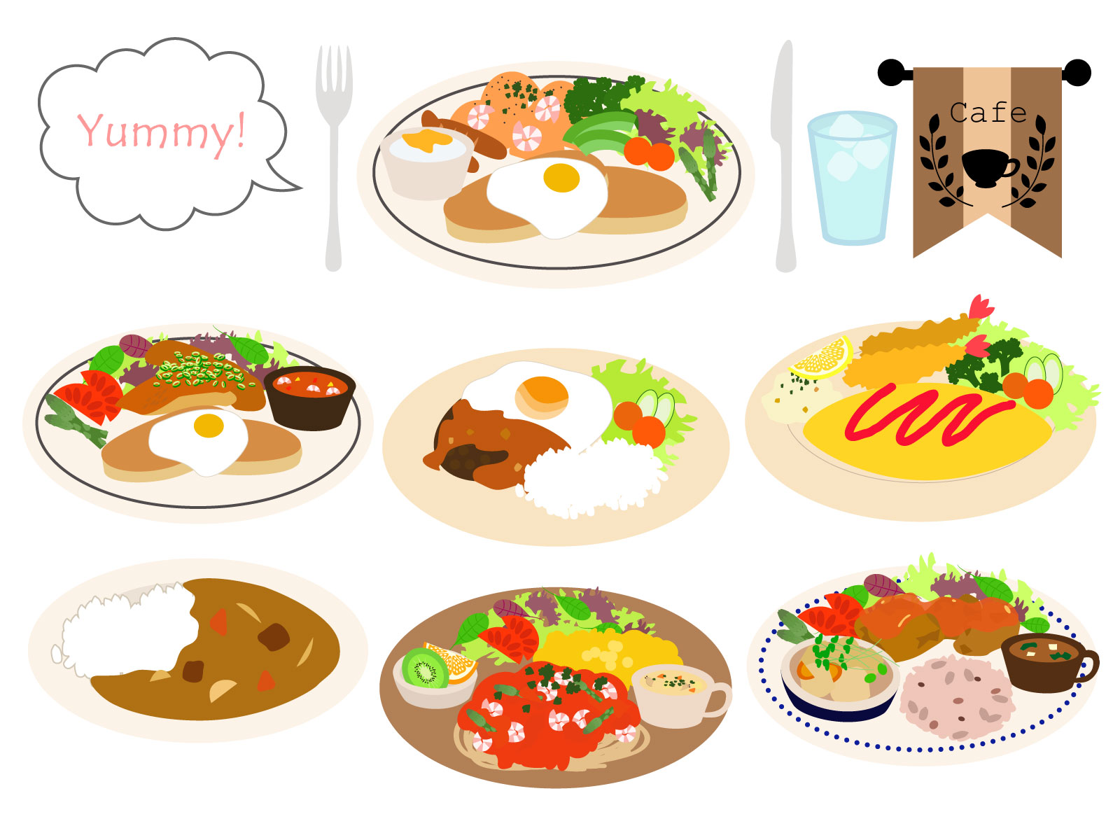 free food photos clipart