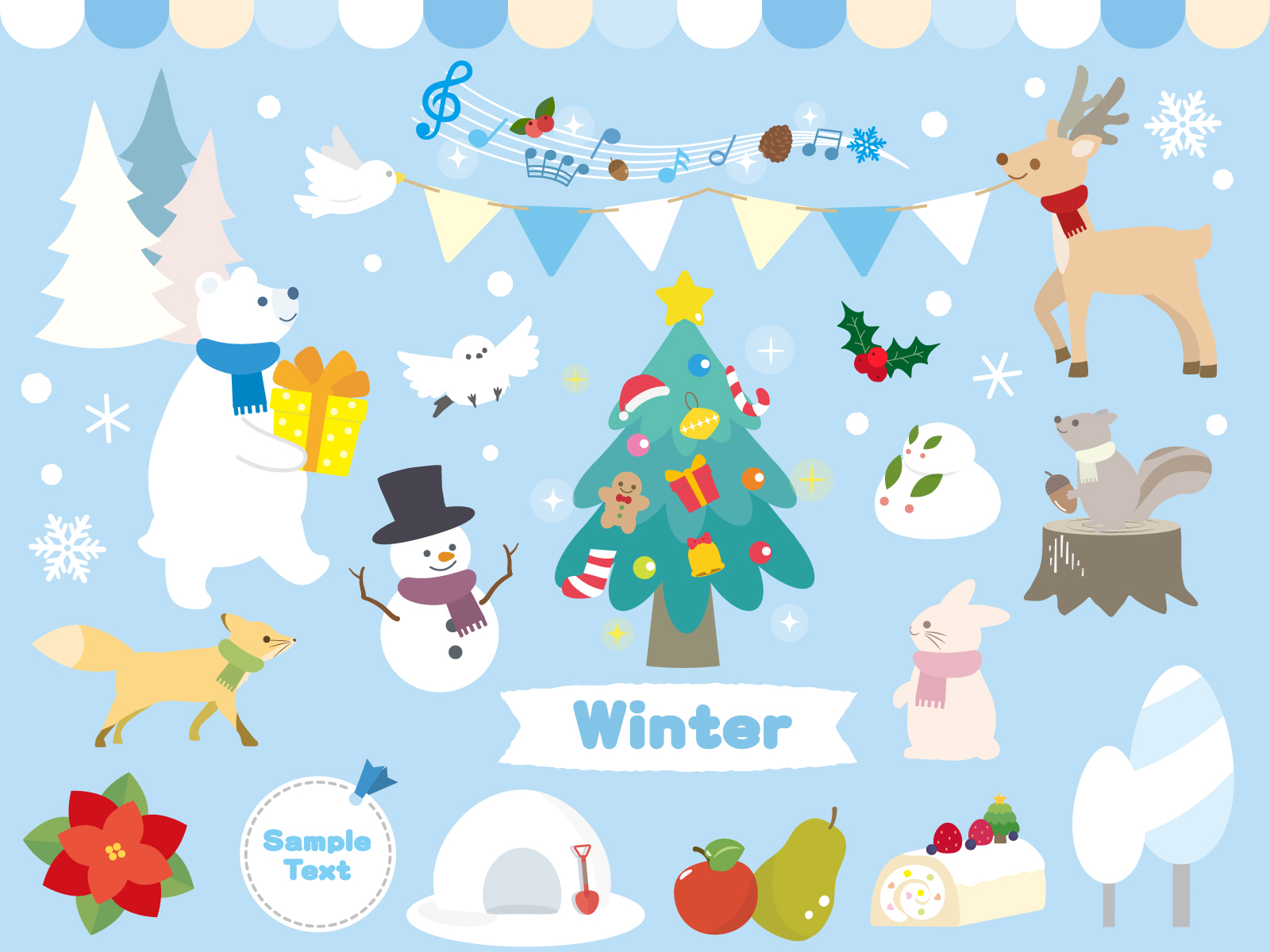 10+ Royalty-Free Winter Clip Art for Download 