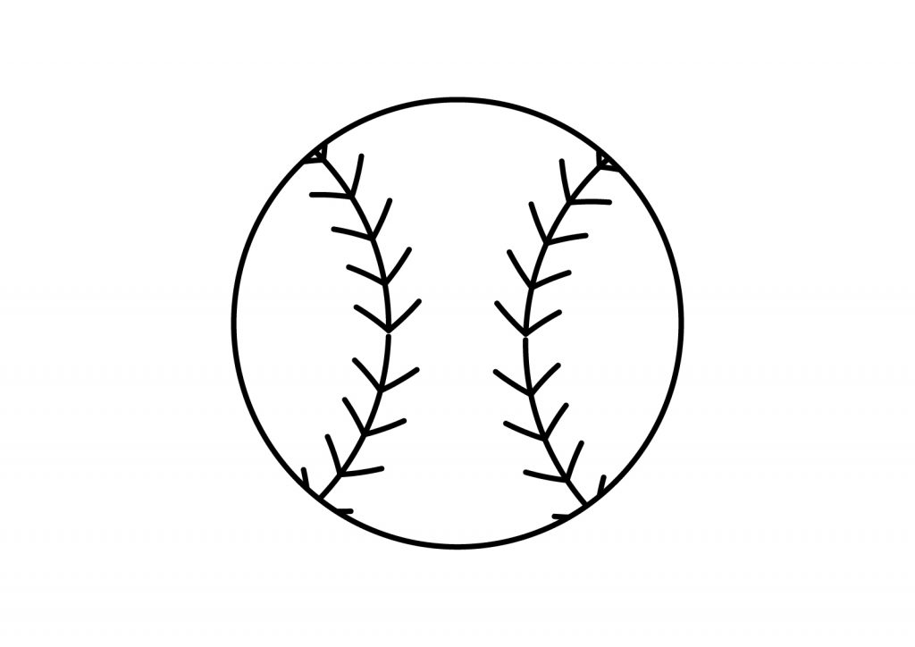 Baseball Outline images
