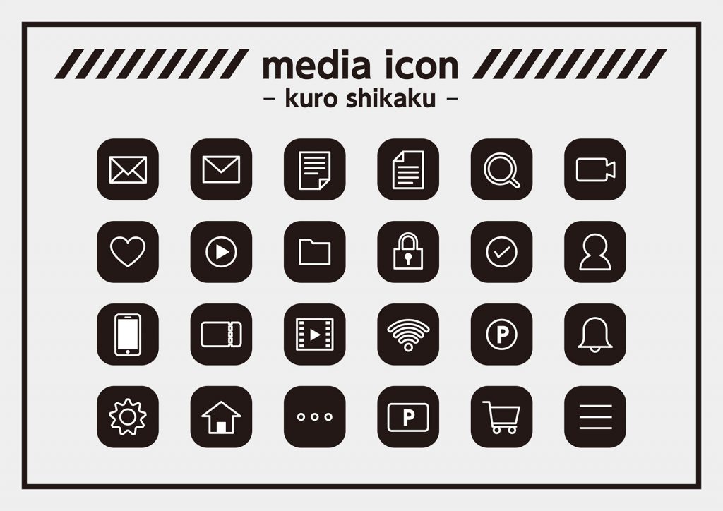 Social Media icon set
