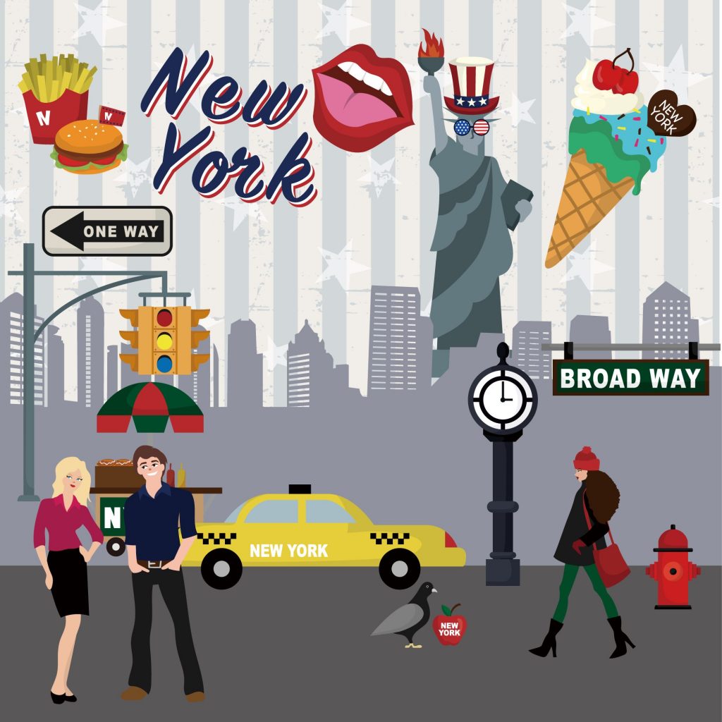 New York illustrations