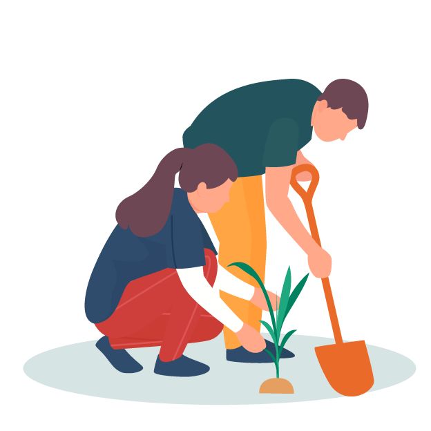 planting tree illustrations illustAC
