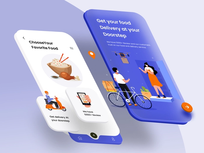 illustrations for mobile apps