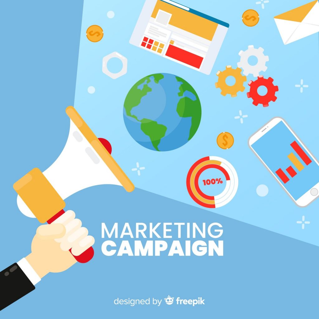 megaphone marketing campaign background 23 2148003884