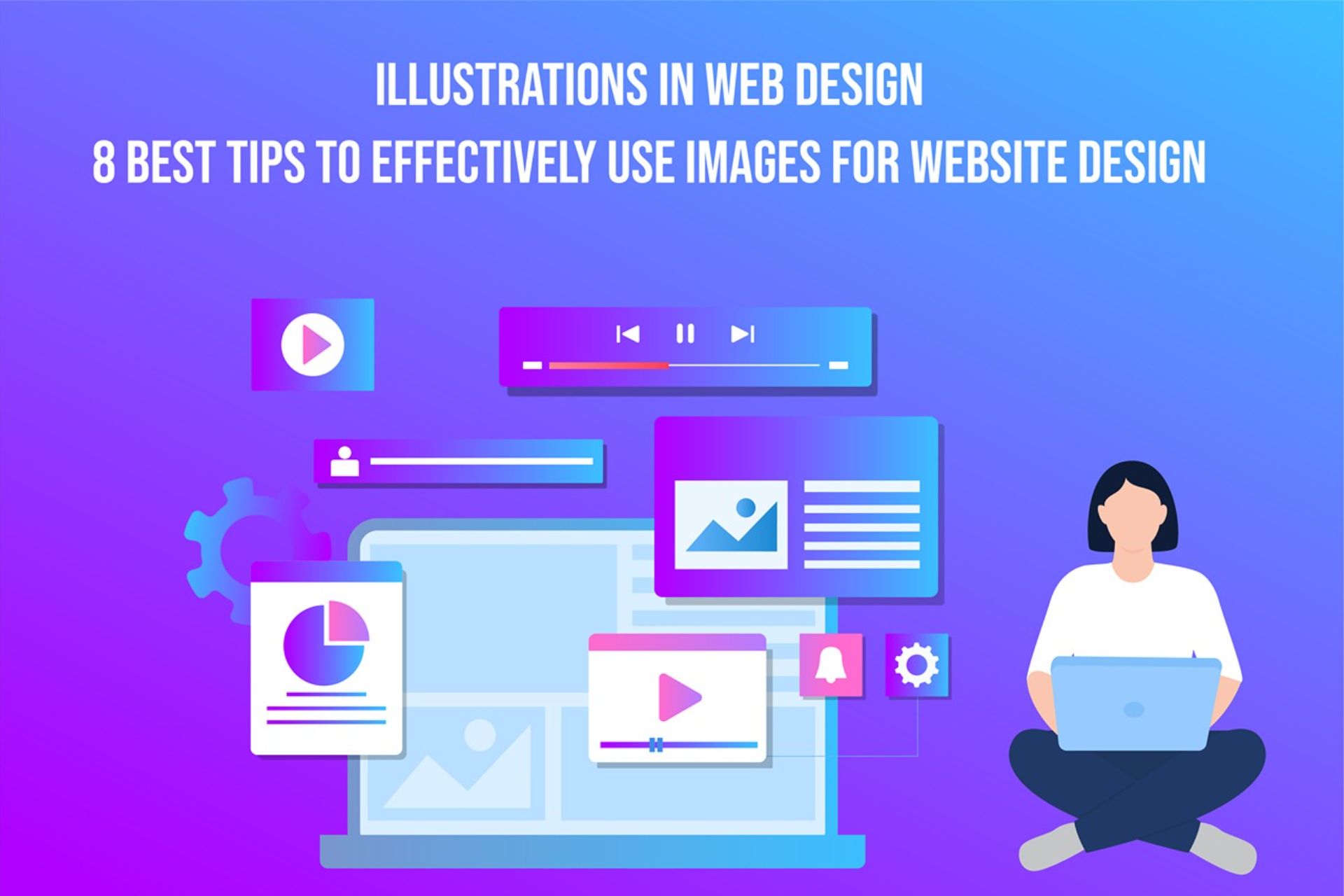 8 best ways of illustrations in web design