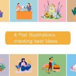 4 best ideas to create flat illustrations designers should know