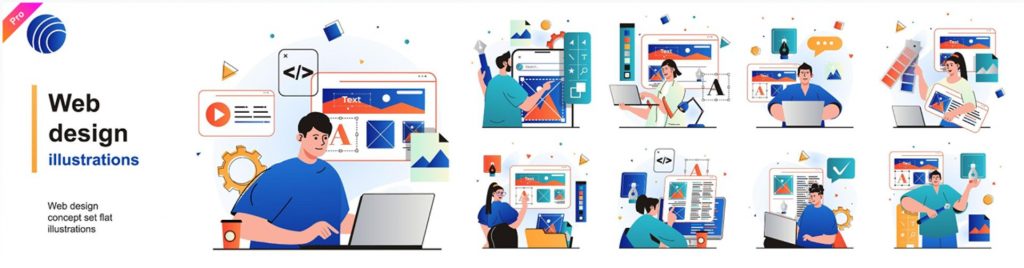 Illustrations in web design: 8 Best tips to Effectively Use Images for Website Design