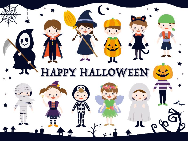 10+ Fantastic Ideas To Apply Beautiful Halloween Illustrations And 