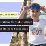 Illustrations for T-shirt design: 5 best styles to boost sales