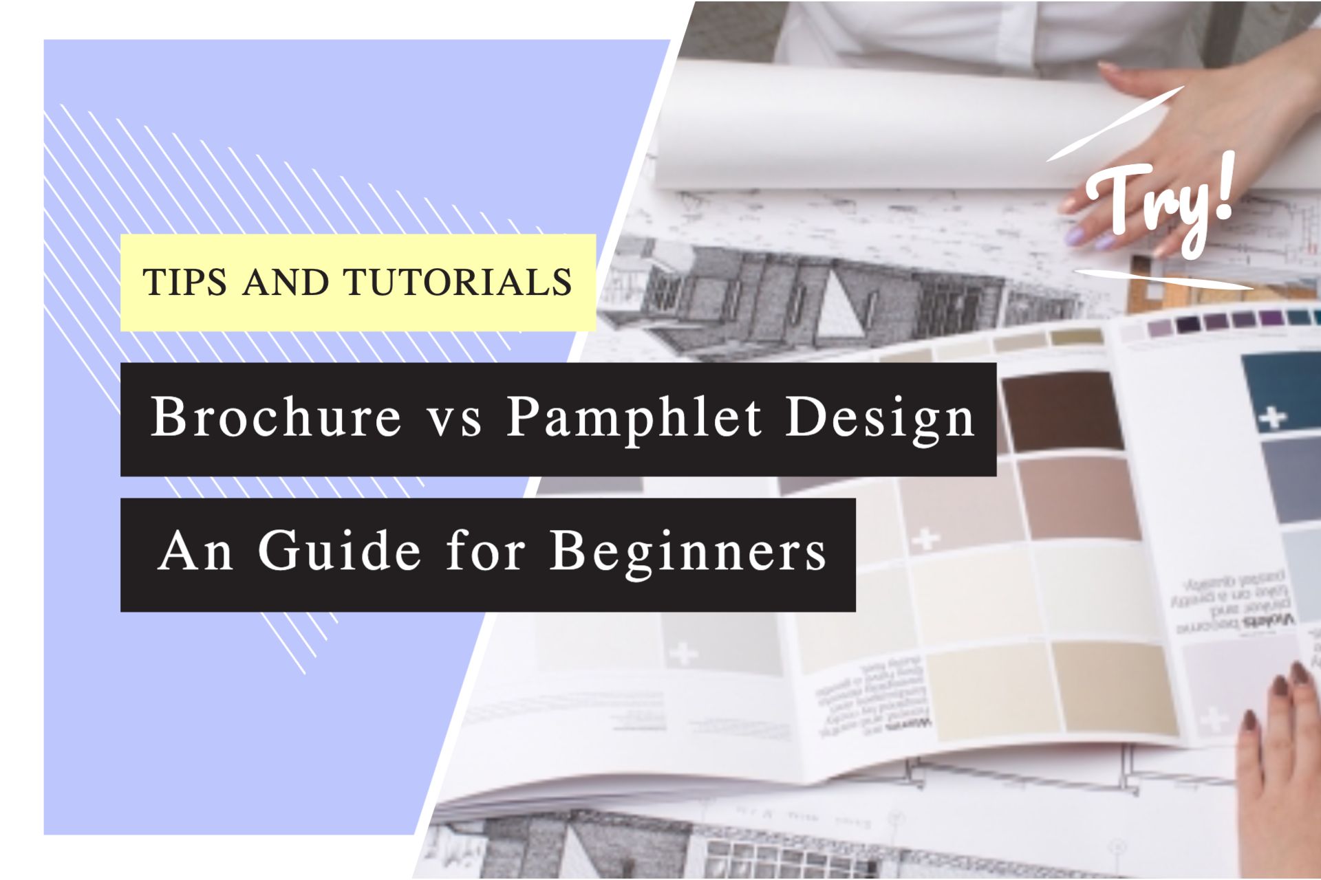 Brochure vs Pamphlet Design: An Ultimate Guide for Beginners