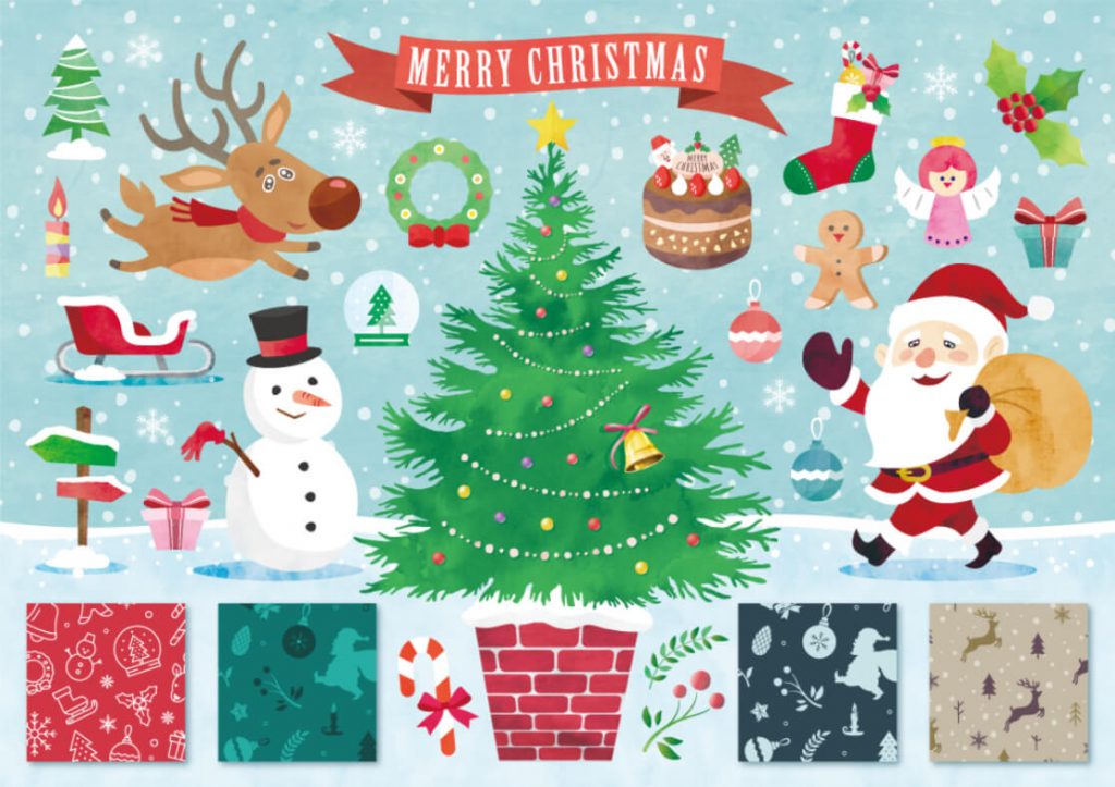 8 Fantastic Ideas to Create Christmas Designs with Free Christmas Character Clipart