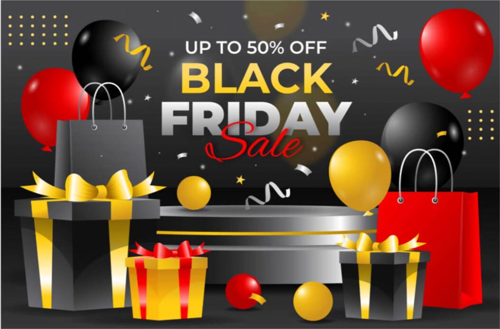 Black Friday Freebie: 5 Types of Free Sale-off Vectors to Download on illustAC