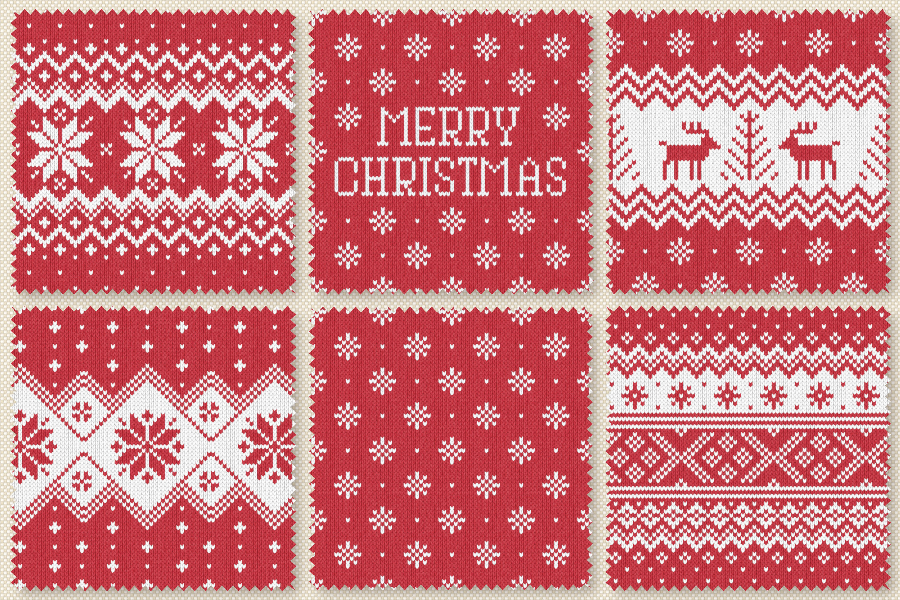 Christmas patterns