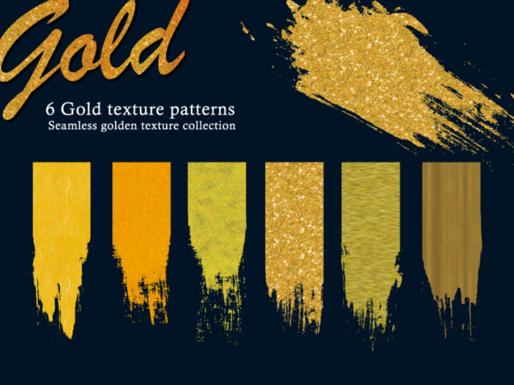 golden texture patterns for new year design from illustAC