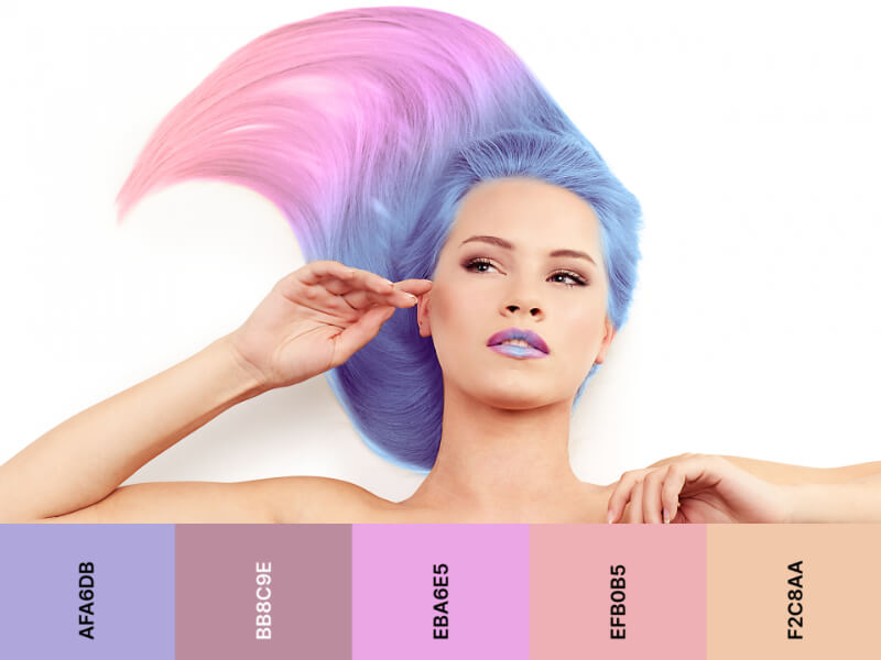 10 unique pastel color palettes for lovely illustrations and vector graphics