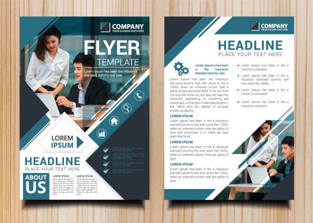 Types of graphic design-Business Flyer-templateAC