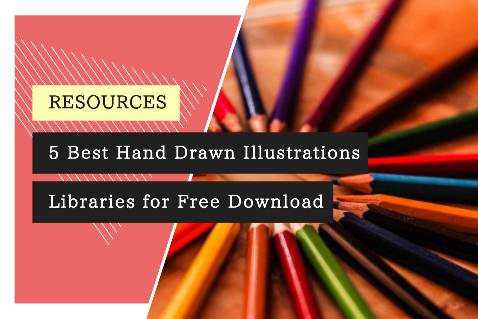5 Best Hand Drawn Illustrations Libraries for Free Download